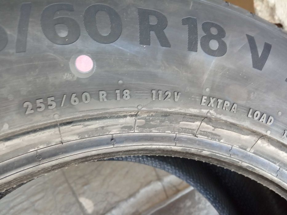 Нови летни гуми 255/60R18 Continental PremiumContact 6 112V XL с борд