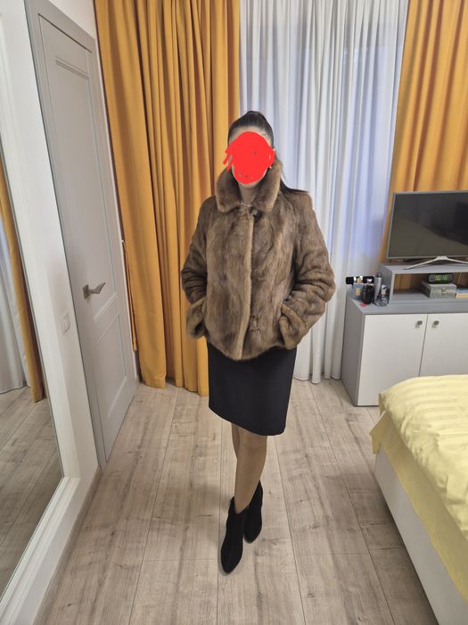 Haina din blana naturala NURCA