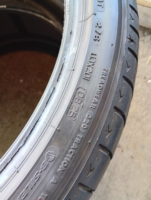 Топ състояние 2бр.285/35/22 Bridgestone T005 dot0825