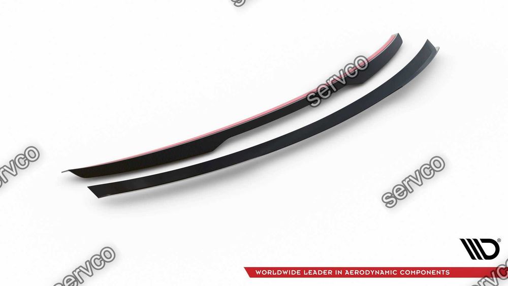 Eleron spoiler cap Mercedes E Class W213 Facelift Sedan AMG-Line 2021- v5 - Maxton Design