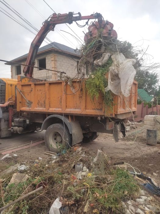 Вывоз мусора, грунта, деревьев