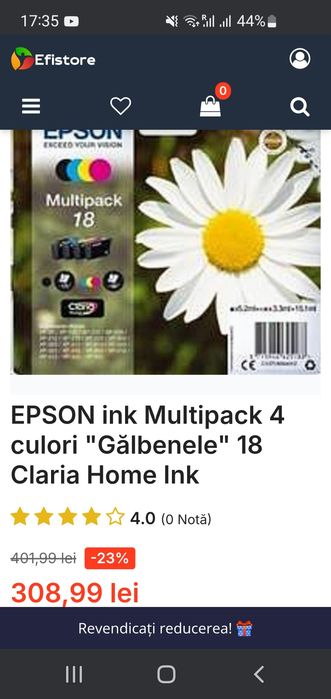 Vând epson  tuș imprimanta