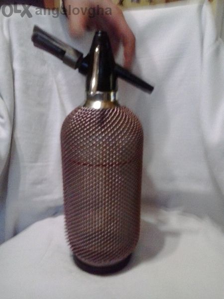 Бутилка за произвеждане на сметана на крем и газирана вода и други газ