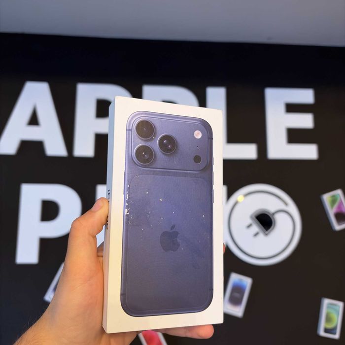 iPhone 17 Pro 512Gb Deep Blue Nou/Sigilat + 24 Luni Garanție/ Apple Plug