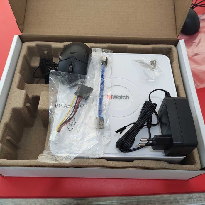 HiWatch комплект видеонаблюдения DS-T270(B) DS-H204QA HD-TVI DVR, 2 Мп