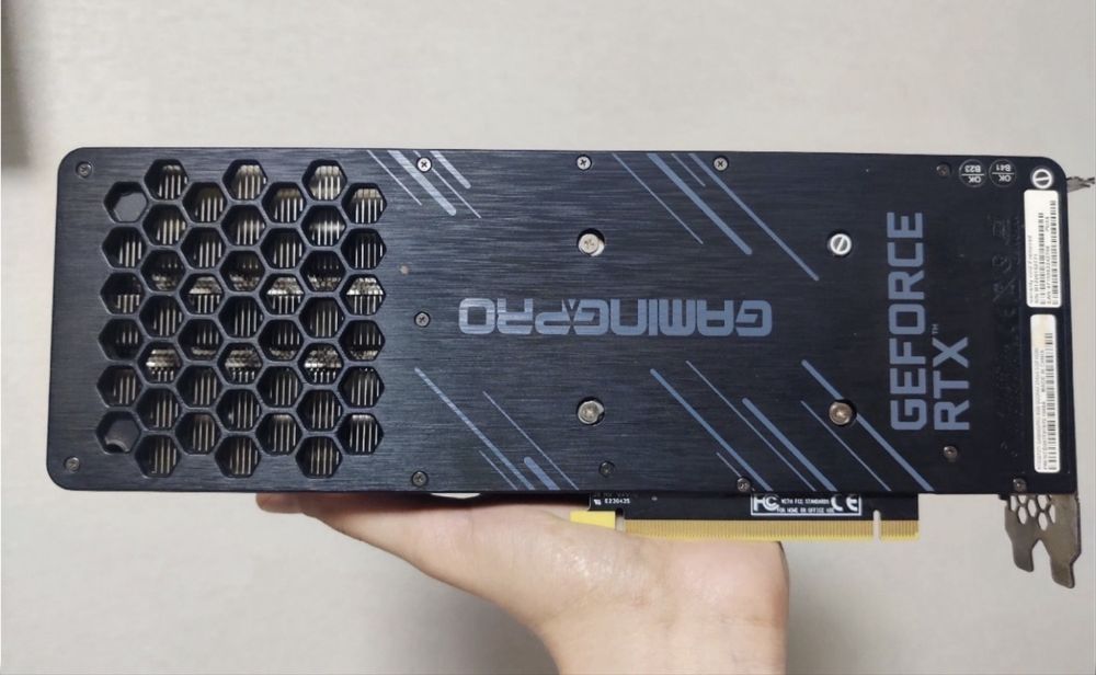 Видеокарта 3070 palit gamingpro