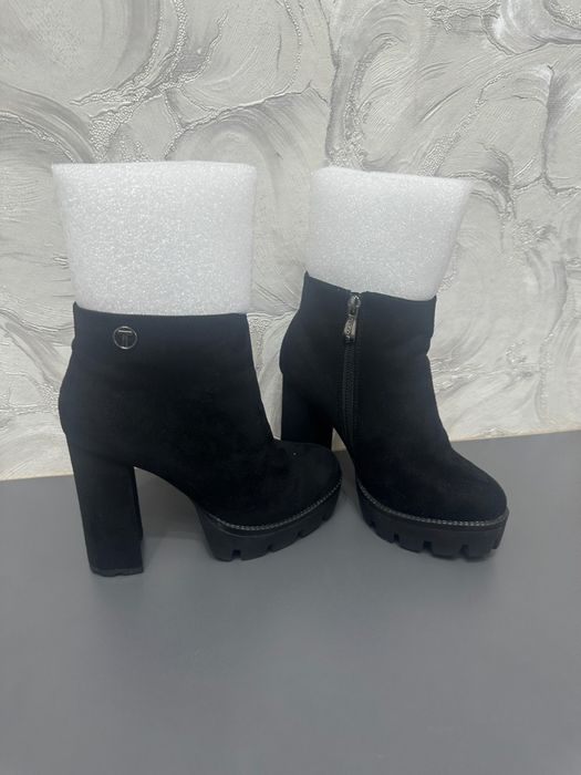 Полусапожки замша