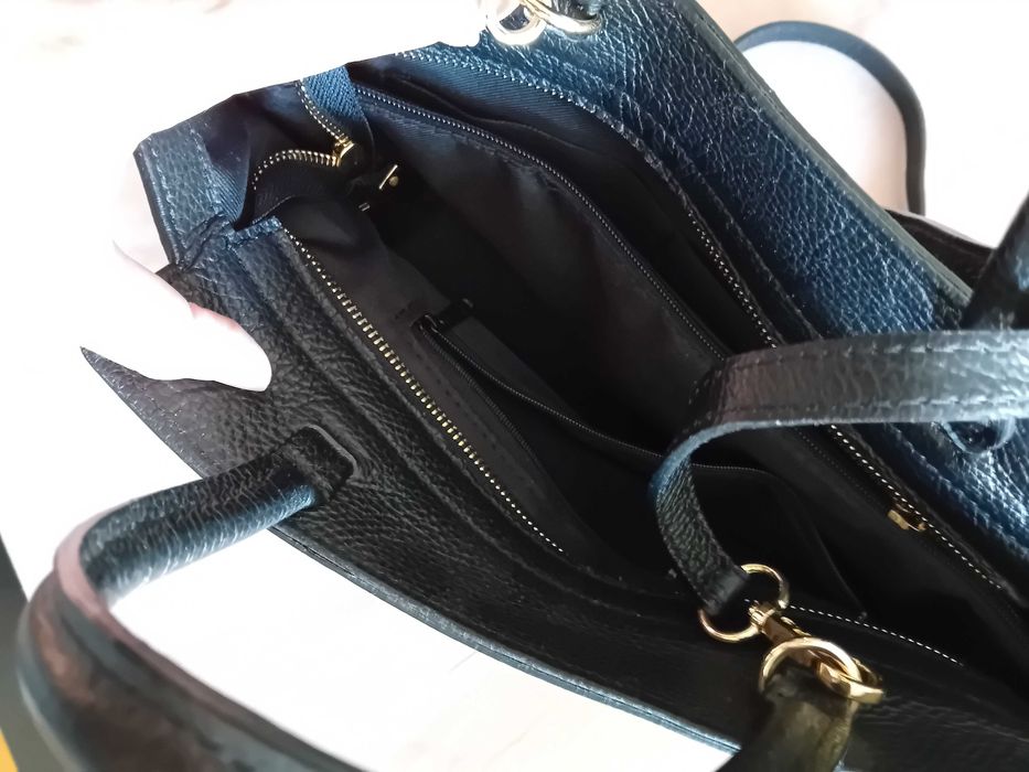 Дамска чанта от естествена кожа Antonia Moretti