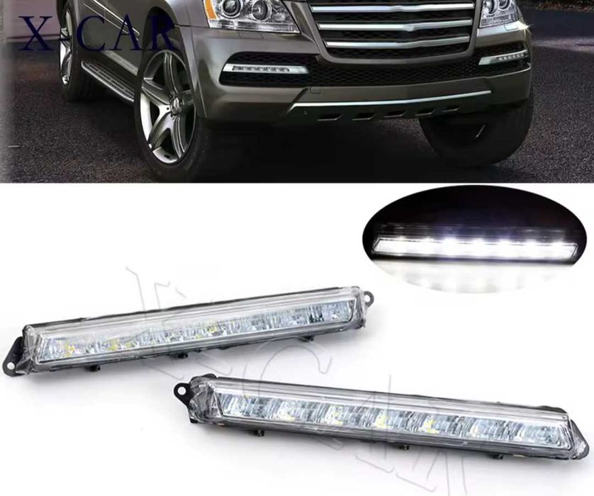 Лед дневни светлини габарити за предната броня Mercedes Мерцедес W164