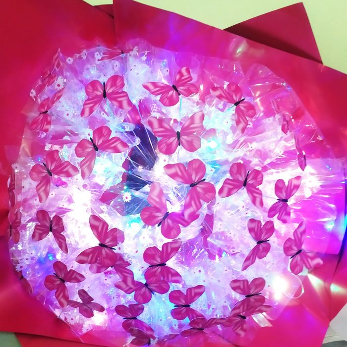 Букеты из бабочек