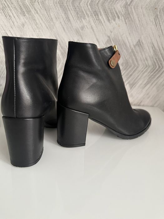 Кожанные ботинки