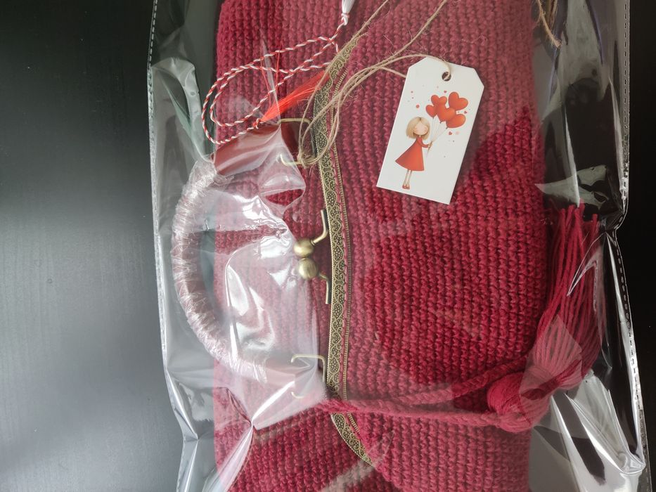 Poșetă unicat croșetată