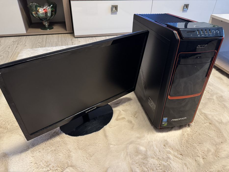 PC gaming Acer G603 Predator GTX 970 4GB  + monitor TV