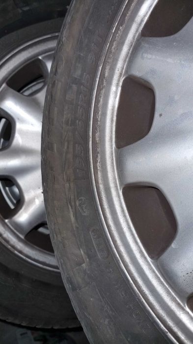 Джанти със зимни гуми R15 за Mercedes C class