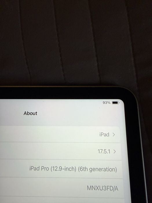 Apple iPad Pro 12.9 512GB M2 (6th gen) A2436