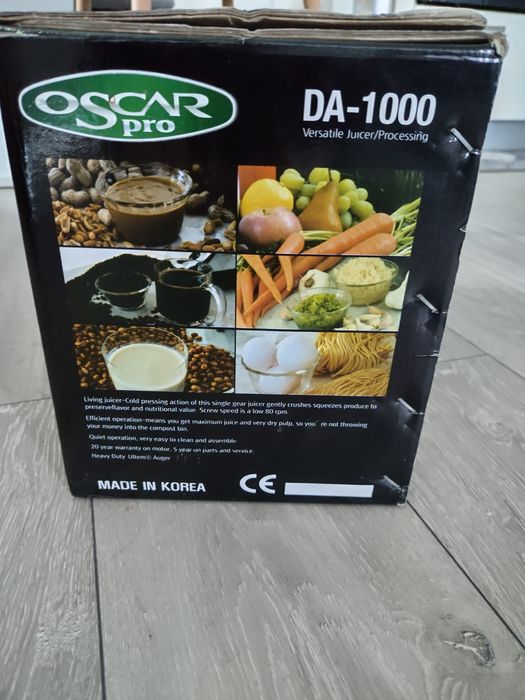 Oscar DA-1000 – Премиум бавнопресоваща машина( сокоизтизквачка)