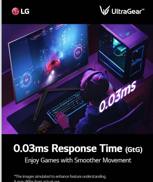 Monitor gameing LG Oled 27GS95QE