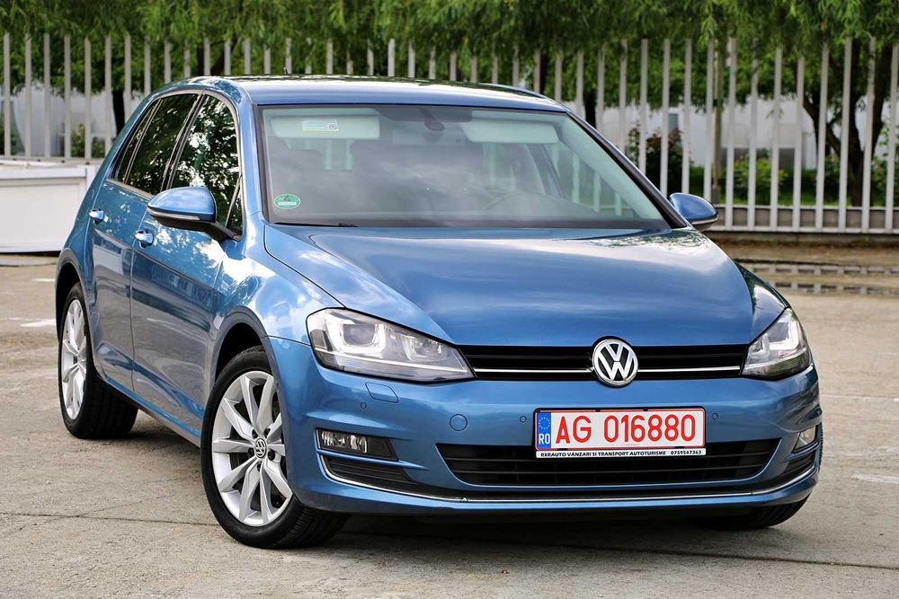 Volkswagen Golf 7 / 2.0 TDI 150CP / DSG / Highline / Webasto / LED / RAR efectuat