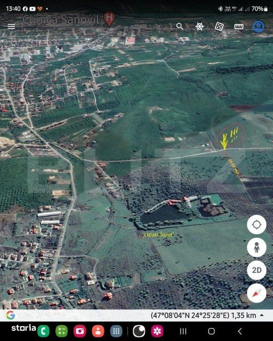 Teren extravilan, 5437mp ,zona Valea Stanelor