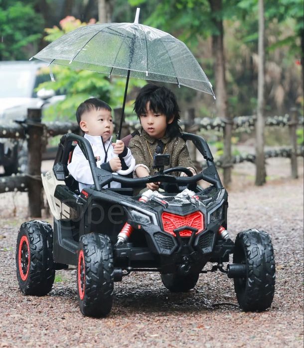 Детская машина BRP CAN-AM Maverick 4х4 внедорожник 2 местный до 100 кг