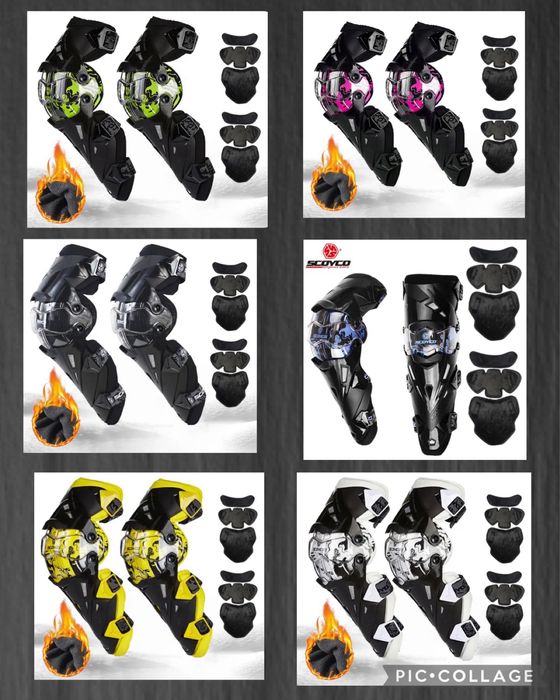 Мотокрос НАКОЛЕНКИ / Motocross KNEE PADS