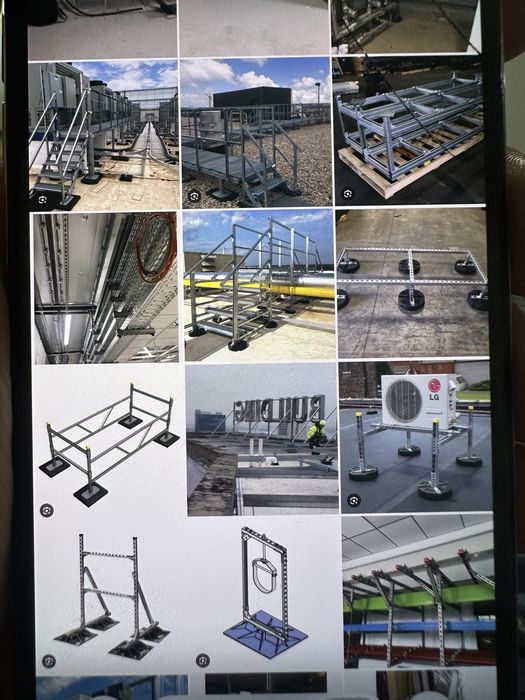 Profil zincat  panouri fotovoltaice
