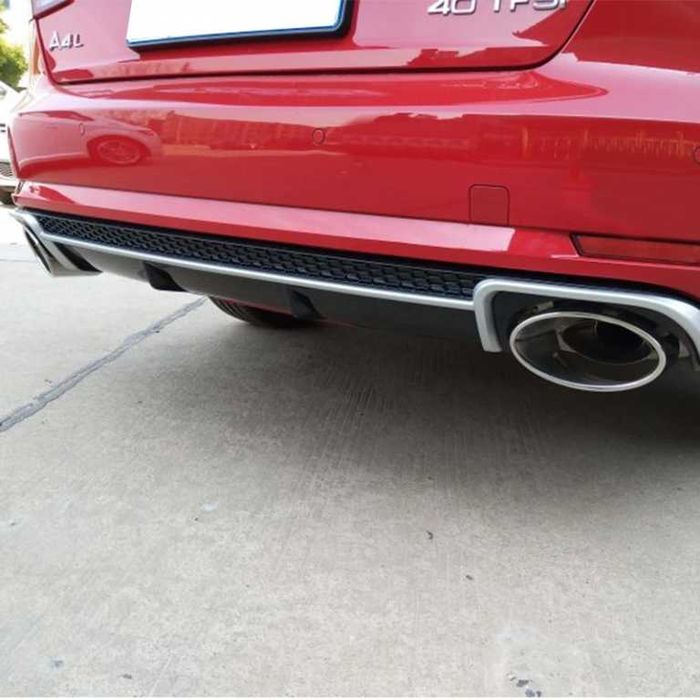 Difuzor Bara Spate si Tobe Audi A4 B9 8W (2016-2018) Sedan/Avant RS RS4