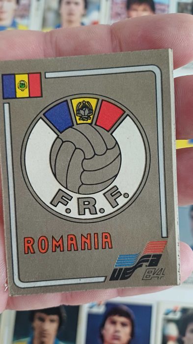 Echipa Romaniei de la Euro 1984 Panini