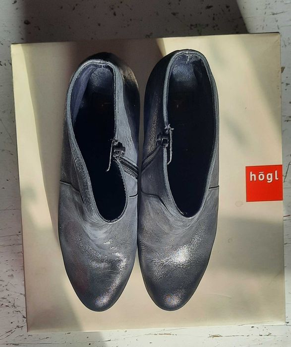 Кожени боти на ток Hogl