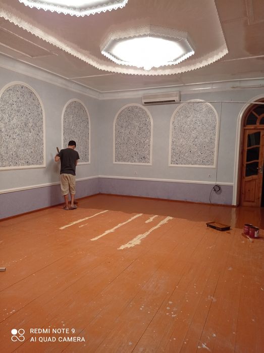 По краска, обои по клеам, малярка быстро качественно