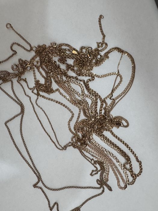 Цепи золотые 585