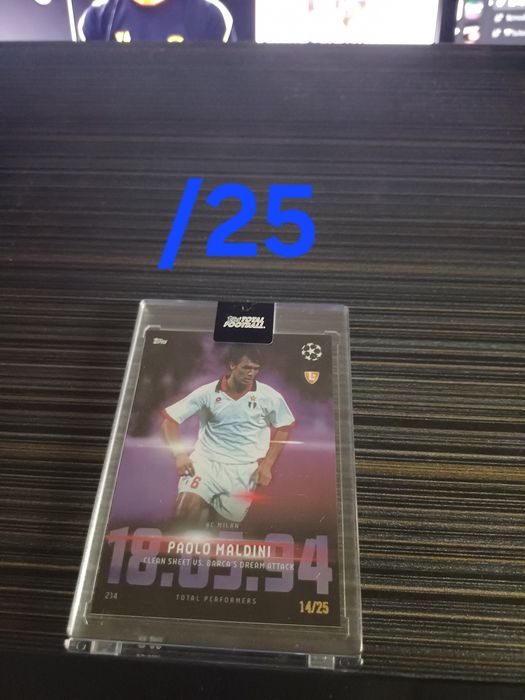 Paolo Maldini Ac Milan /25 card