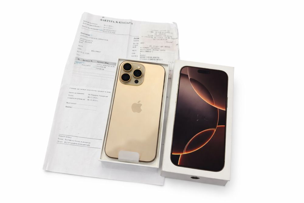 Iphone 16 Pro Max 256 Gb Като Нов с Гаранция 1 година