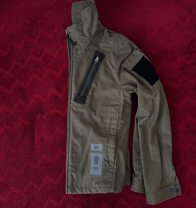 G-star Zip Track Overshirt размер М Милитъри-зелено карго яке