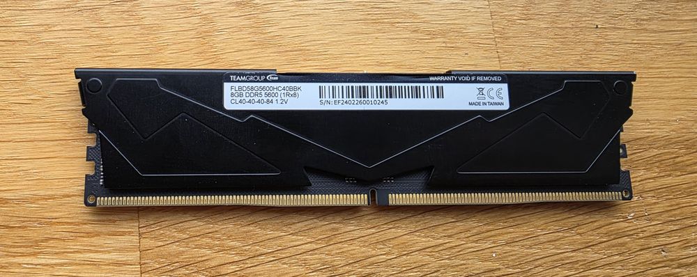 Teamgroup T-Force Vulcan Ddr5-5600