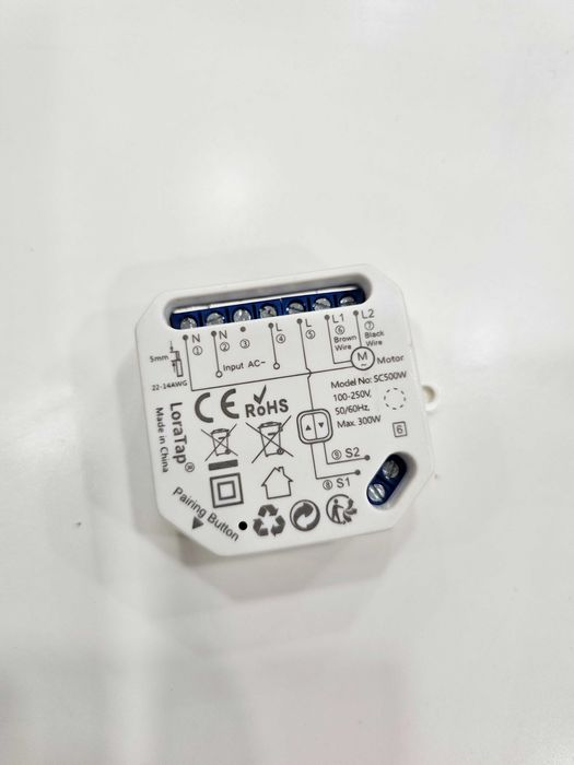 LoraTap WiFi модул за управление на електрически ролетни щори