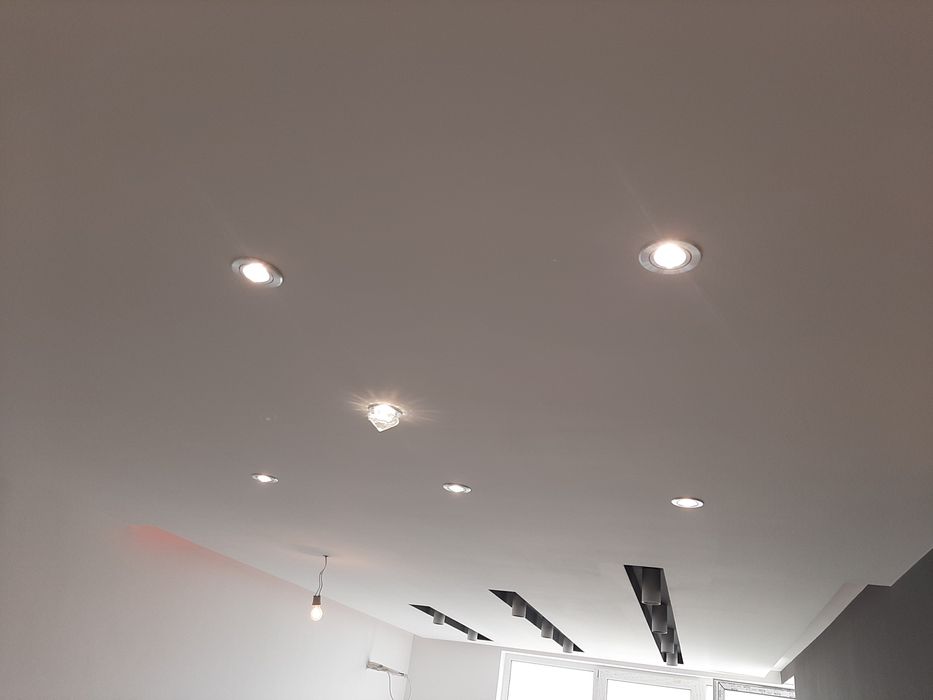 Гипсокартон, окачени тавани  и Алуминиева дограма