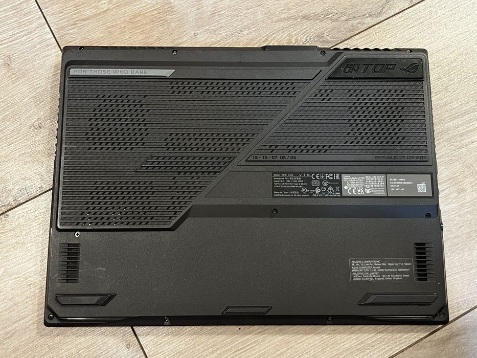 Laptop gaming ASUS ROG Strix G513IC Ryzen 7 4800H RTX3050 4gb 16gb Ram 144hz 512gb SSD