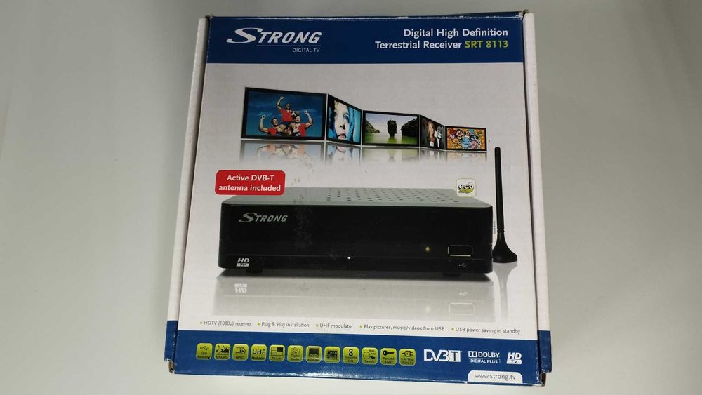 HD Цифpoв ефирен пpиeмниĸ Ѕtrоng ЅRТ 8113