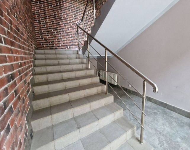 Нержавеющие перилы пандусы