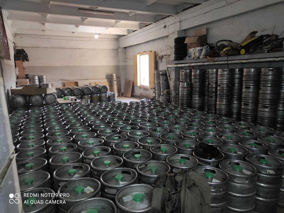 КВАС, Лимонад, Кола в кегах