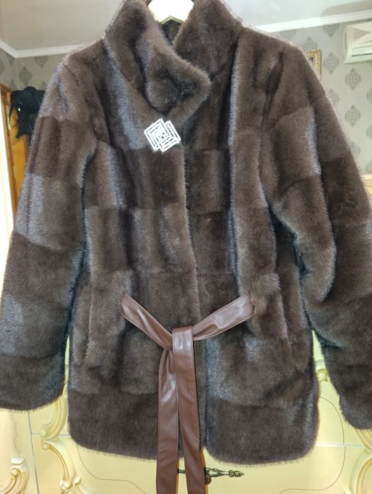 Женский полушубок