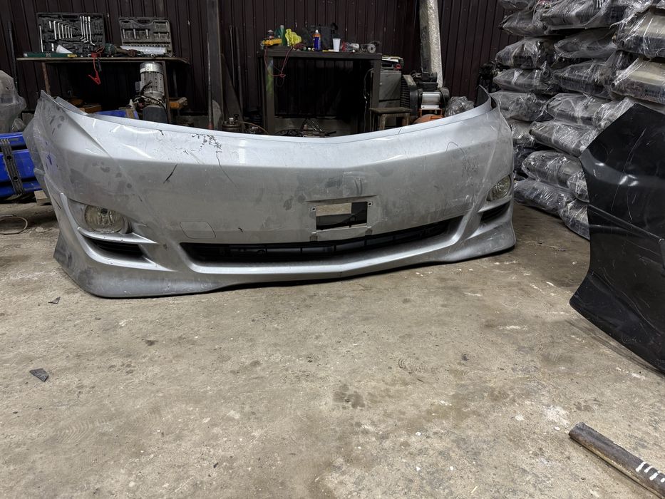 Бампер Альфард рестайл