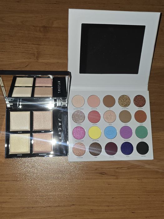 Палитри Morphe и Jacklyn Hill със сенки и хайлайтър