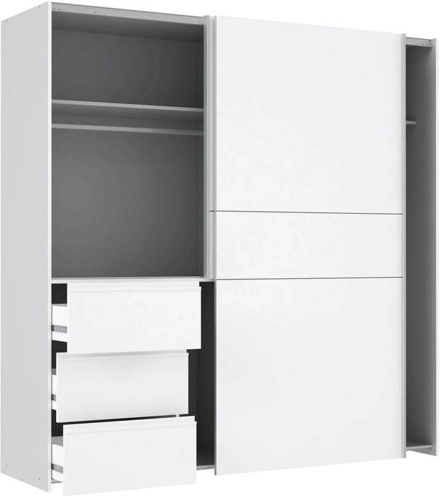 Dulap cu uși glisante, PAL, 200×61×201 cm