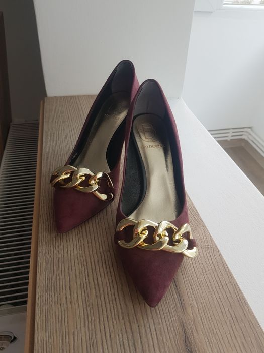 Pantofi Baldowski Dama 36 Burgundy