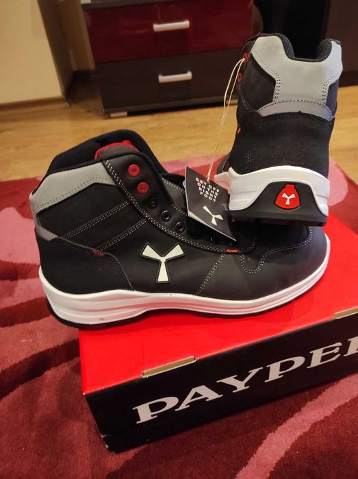 Работни обувки PAYPER GET FORCE MID TOTAL BLACK S3 SRC 09200185