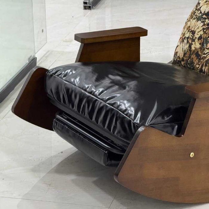 Удобное кресло-качалка, обивочное кресло-качалка