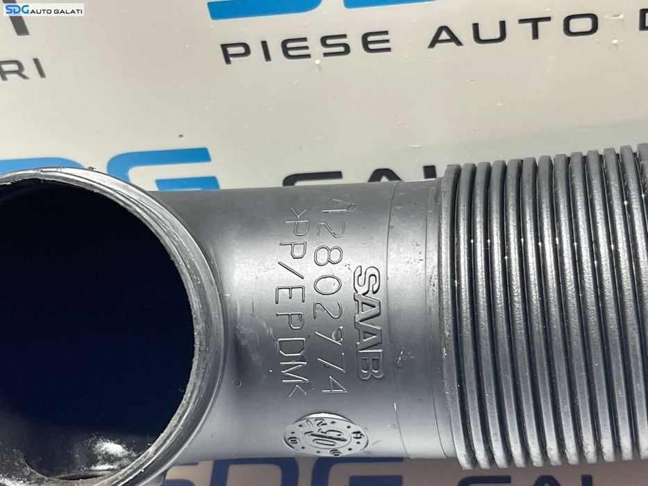Furtun Conducta Tub Tubulatura Racord Admisie Aer Saab 93 9-3 1.8 16V 2002 - 2010 Cod 12802774 [2520]