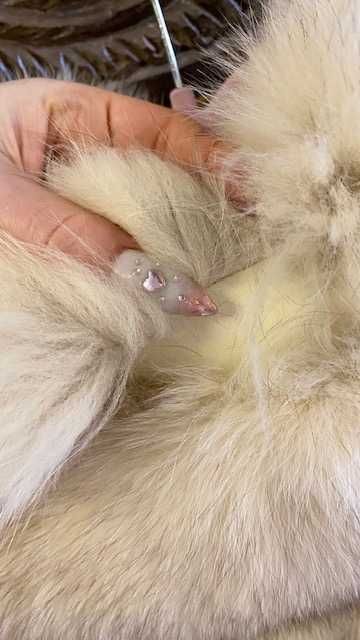 Палто лисица*100% естествена кожа